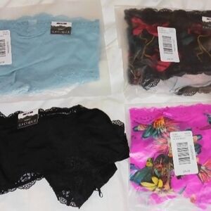 (M) CACIQUE WOMEN'S STRAPPYBACK CHEEKY(4 PAIRS) SIZE 26-28